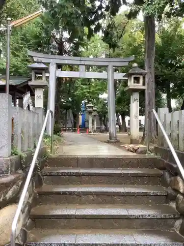 東栄八幡社の鳥居