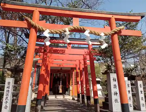 豊崎神社の鳥居