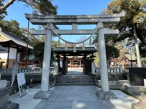 玉村八幡宮の鳥居