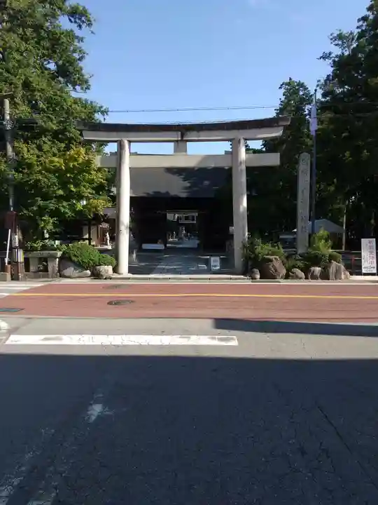 甲斐國一宮 浅間神社の鳥居