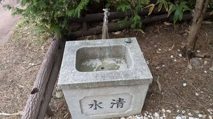 火の山神社の手水舎