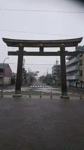 豊國神社の鳥居