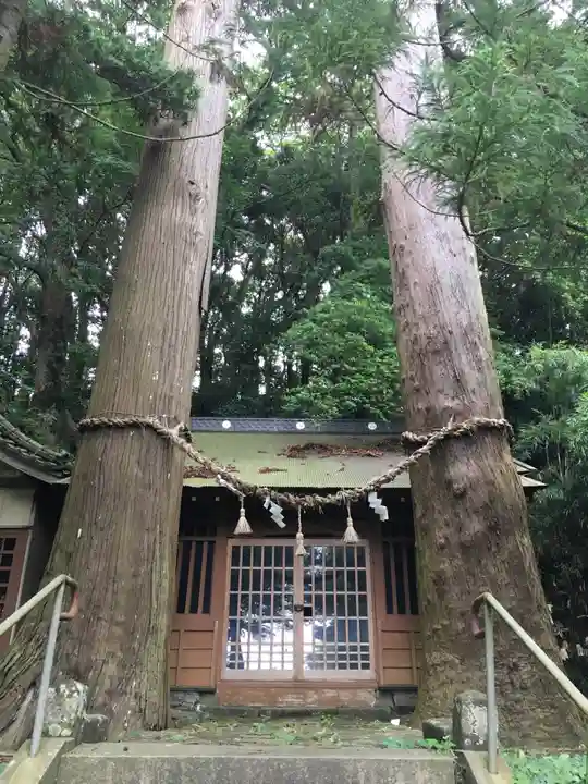 下立松原神社の本殿・本堂