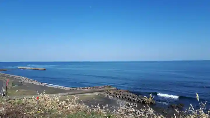 虎杖浜神社の景色