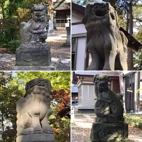 旭川神社の狛犬