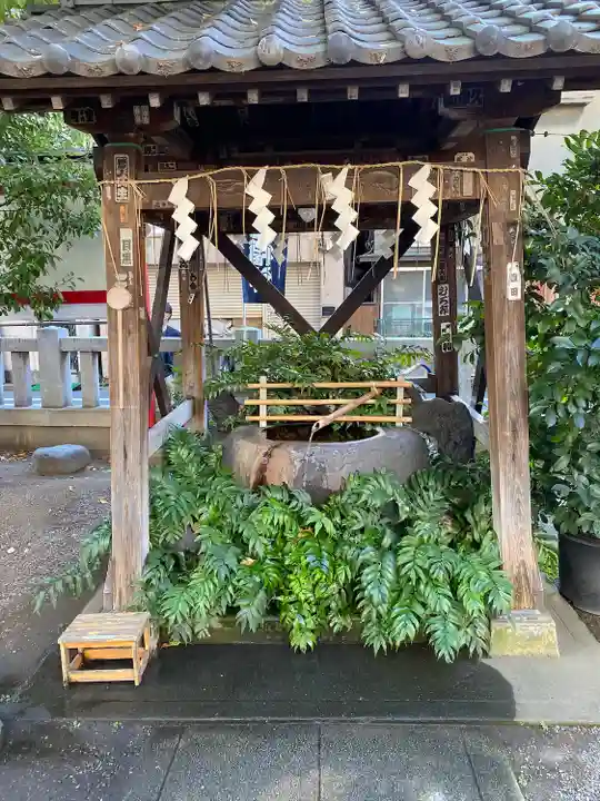 矢先稲荷神社の手水舎