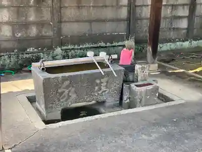 長久寺の手水舎