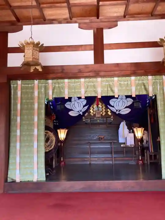 伊弉冊神社の本殿・本堂