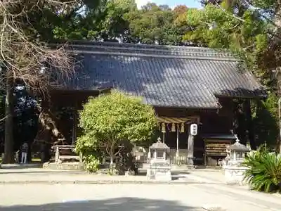 川津来宮神社の本殿