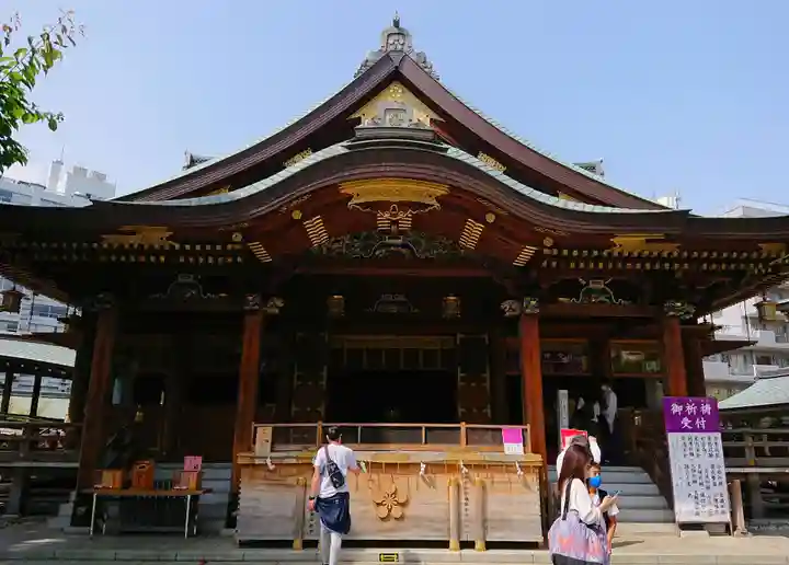 湯島天満宮の本殿・本堂