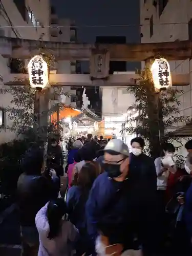 大森鷲神社の鳥居