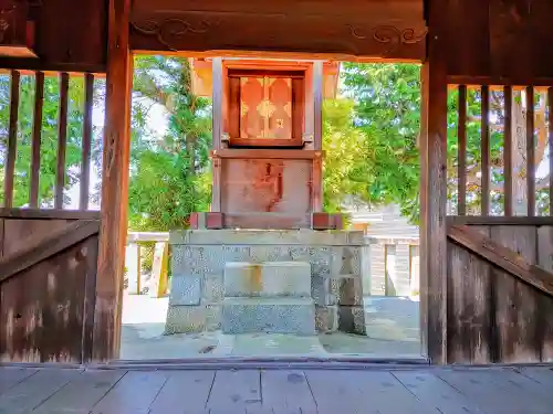 神明社（三丸渕寺東）の本殿