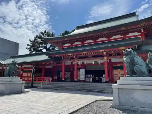 五社神社　諏訪神社の本殿