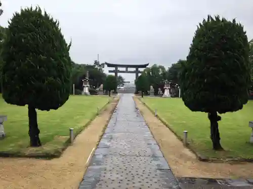 長崎縣護國神社の鳥居