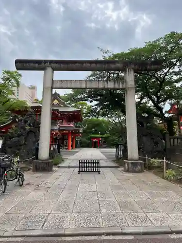 千葉神社の鳥居