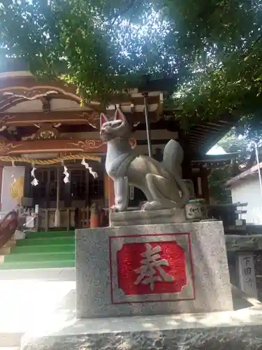 桜森稲荷神社の狛犬