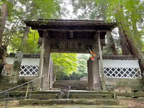 永明寺の山門