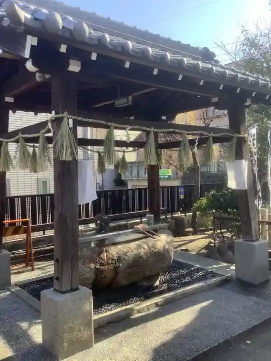 一之御前社の手水舎