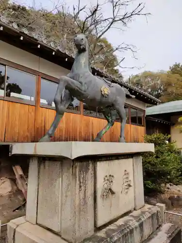 手力雄神社の像