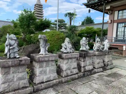 開雲寺の像