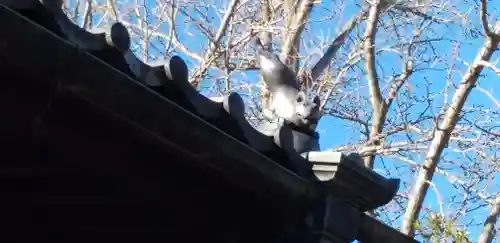 真間稲荷神社の狛犬