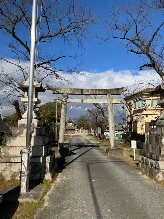 和爾良神社の鳥居