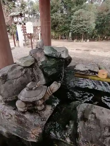 櫻木神社の手水舎