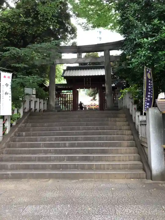 金王八幡宮の鳥居