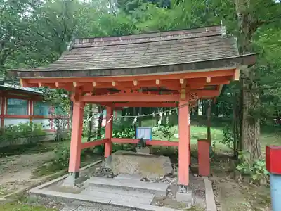 出石神社の手水舎
