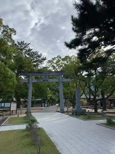 松陰神社の鳥居