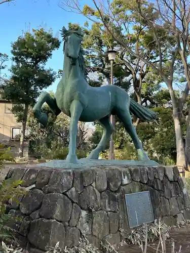 千束八幡神社の狛犬