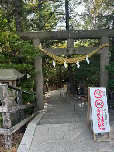白石神社の鳥居