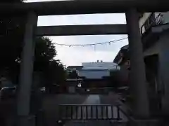 浜竹天祖神社の鳥居