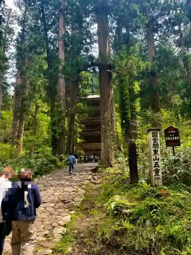 羽黒山五重塔(出羽三山神社)(山形県)