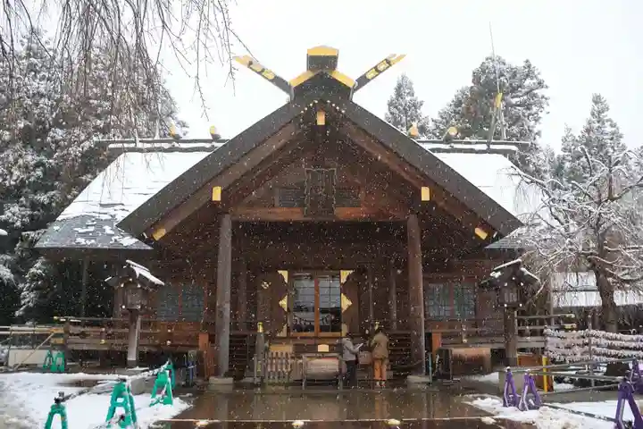 開成山大神宮の本殿・本堂