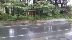 神社(名称不明)の鳥居