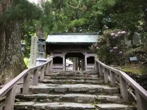 焼山寺の山門