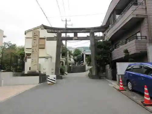白山神社の鳥居
