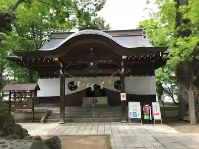 川中島古戦場八幡社の本殿・本堂