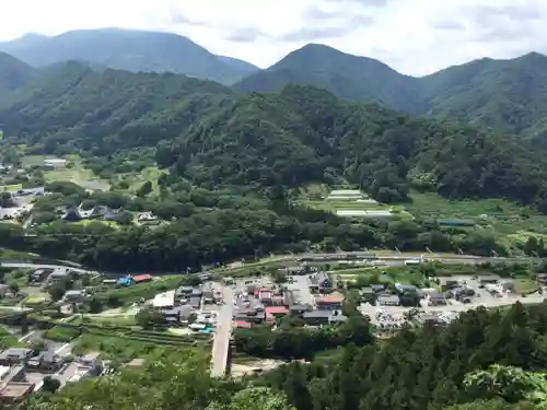 宝珠山 立石寺の景色