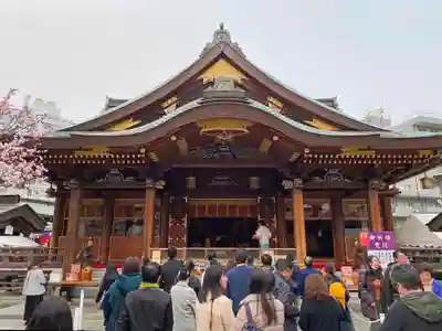湯島天満宮の本殿・本堂