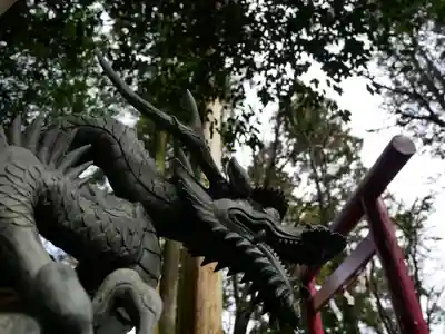 駒形神社（箱根神社摂社）の手水舎