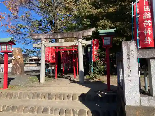 門田稲荷神社の鳥居