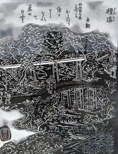 神明社（五軒家）の周辺