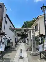 川越熊野神社の鳥居