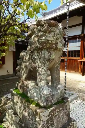 片埜神社の狛犬