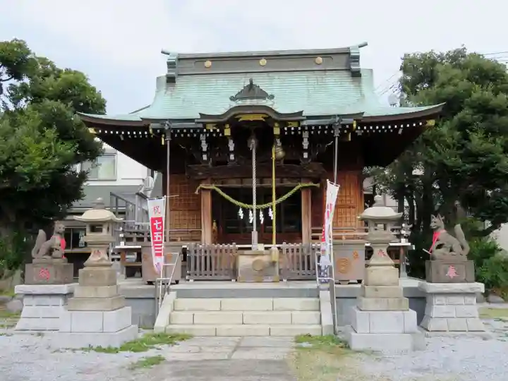 三輪里稲荷神社の本殿・本堂