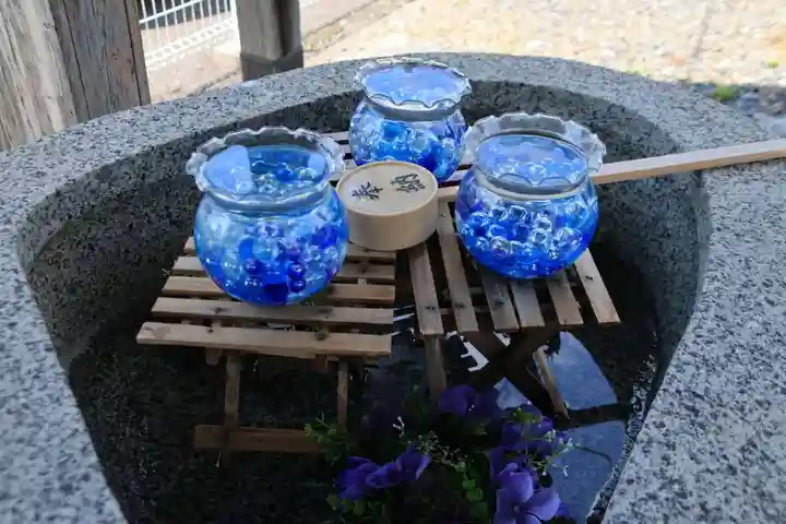 阿邪訶根神社の手水舎