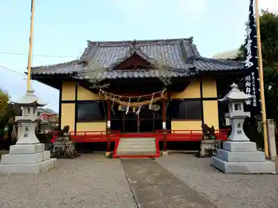 八幡神社の本殿・本堂