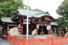 開口神社の本殿